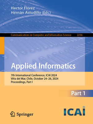 cover image of Applied Informatics